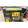Image 2 : CHAMPION 4000 YELLOW 3000W INDUSTRIAL PORTABLE GAS POWERED GENERATOR