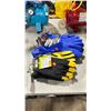 Image 1 : ASSORTED BDG WORK GLOVES *SIZE LARGE* & WATSON FROST FREE WORK GLOVES *SIZE LARGE*