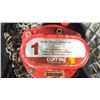 Image 3 : COFFIN RED 1 TON INDUSTRIAL CHAIN HOIST IN BLACK PLASTIC CRATE