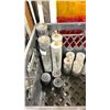 Image 2 : PLASTIC CRATE OF ASSORTED COMMERCIAL PRODUCTION BOTTLES *CRATE INCLUDED*