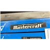 Image 2 : 4 MASTERCRAFT BLUE METAL FOLDING PORTABLE SAW HORSES