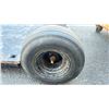 Image 2 : CUSTOM COMMERCIAL PRODUCTION PNEUMATIC TIRE WESTERN DOLLY COMPLETE WITH TOW HANDLE & PUSH BARS