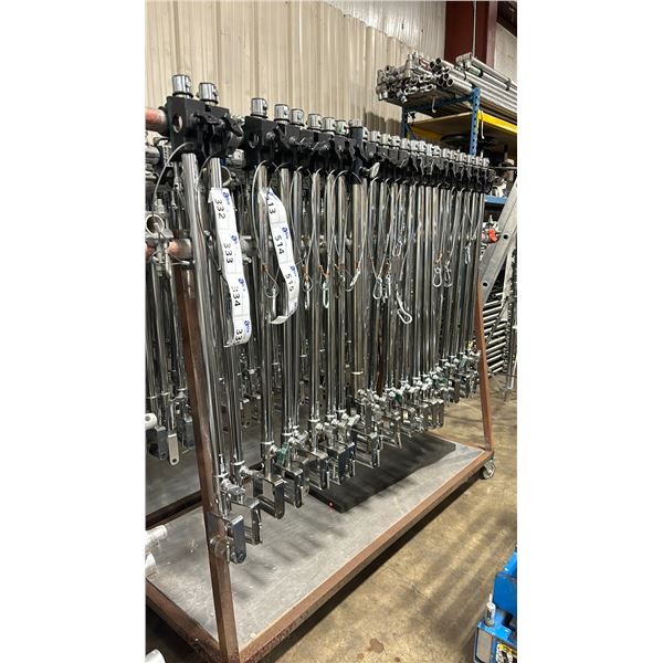 10 COMMERCIAL PRODUCTION AVENGER EXTENDABLE LIGHTING HI-LOW BARS / SADDLE STYLE