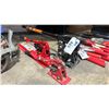 Image 2 : 3 ASSORTED HEAVY DUTY BOLT DOWN CRIMPERS; 1 X 1/4", 1 X 1/16" TO 3/16", 1 X CABLE CUTTER