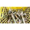 Image 2 : PLASTIC CRATE OF MODERN COMMERCIAL PRODUCTION JUNIOR I-BEAM CLAMPS