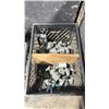 Image 2 : PLASTIC CRATE OF COMMERCIAL PRODUCTION ASSORTED C-STAND HEADS