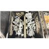 Image 2 : PLASTIC CRATE OF COMMERCIAL PRODUCTION ASSORTED C-STAND HEADS