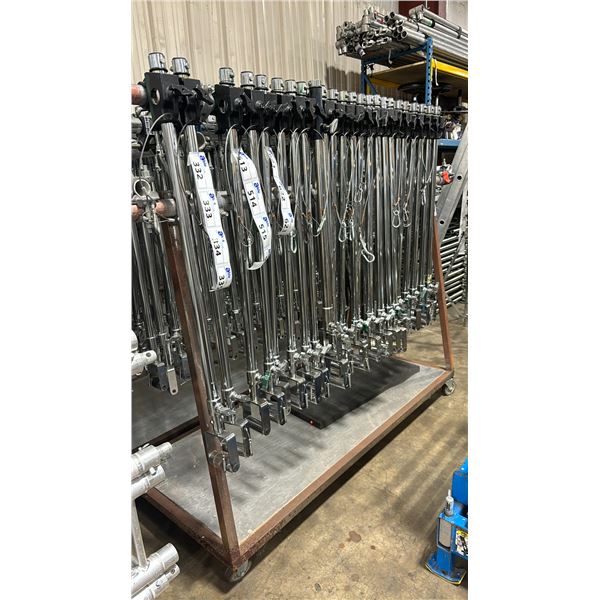 10 COMMERCIAL PRODUCTION AVENGER EXTENDABLE LIGHTING HI-LOW BARS / SADDLE STYLE