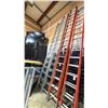 Image 1 : LITE (LP-2032) - 32' PORTABLE ALUMINUM EXTENSION LADDER WITH A 225LB CAPACITY