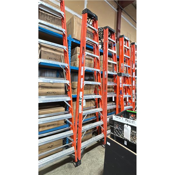 WERNER (AR665-10C) - 10' PORTABLE FIBERGLASS STEP LADDER WITH A 300LB CAPACITY