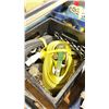 Image 2 : PLASTIC CRATE OF 2" HOOK RATCHET STRAPS *CRATE INCLUDED*