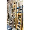 Image 1 : ALLRIGHT (512-10) - PORTABLE 10' WOODEN STEP LADDER, A 5' PORTABLE WOODEN STEP LADDER & A 3'