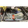 Image 2 : PLASTIC CRATE OF 2" HOOK RATCHET STRAPS *CRATE INCLUDED*