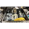 Image 2 : PLASTIC CRATE OF 2" HOOK RATCHET STRAPS *CRATE INCLUDED*