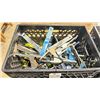 Image 2 : PLASTIC CRATE OF 3303 PONY CLAMPS *CRATE INCLUDED*