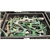 Image 2 : PLASTIC CRATE OF 3202 PONY CLAMPS *CRATE INCLUDED*