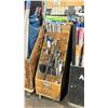 Image 1 : 9 TIER MOBILE GRIP TUBE CART WITH ASSORTED RIGGING TUBES