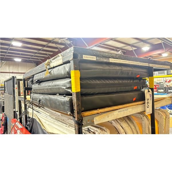 ASSORTED COMMERCIAL PRODUCTION KNEELING PADS