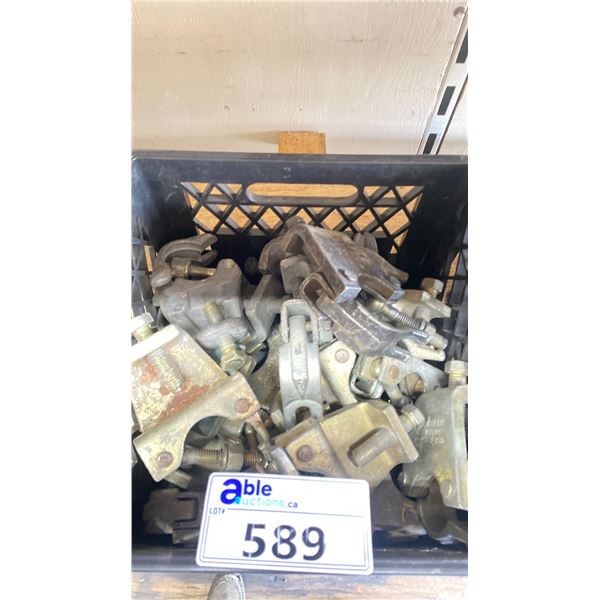 CRATE OF BEAM CLAMPS *CRATE INCLUDED*