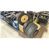 Image 2 : LARGE LOT OF ASSORTED SIZED COMMERCIAL PNEUMATIC DOLLY / EQUIPMENT TIRES