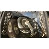 Image 3 : LARGE LOT OF ASSORTED SIZED COMMERCIAL CASTERS & EQUIPMENT TIRES