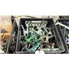 Image 2 : PLASTIC CRATE OF 3202 PONY CLAMPS *CRATE INCLUDED*