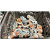 Image 2 : PLASTIC CRATE OF SCREW PIN ANCHOR SHACKLES *CRATE INCLUDED*