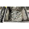 Image 2 : PLASTIC CRATE OF BRAIDED COMMERCIAL PRODUCTION SAFETY CABLES *CRATE INCLUDED*