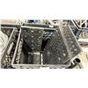 Image 2 : PLASTIC CRATE OF ASSORTED COMMERCIAL PRODUCTION CUSTOM MOUNTING PLATES *CRATE INCLUDED*