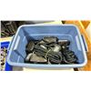 Image 2 : PLASTIC BIN OF COMMERCIAL PRODUCTION DYNALINE ROPE SINCHES *BIN INCLUDED*