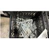 Image 2 : PLASTIC CRATE OF 5/16" SCREW TURNBUCKLES *CRATE INCLUDED*