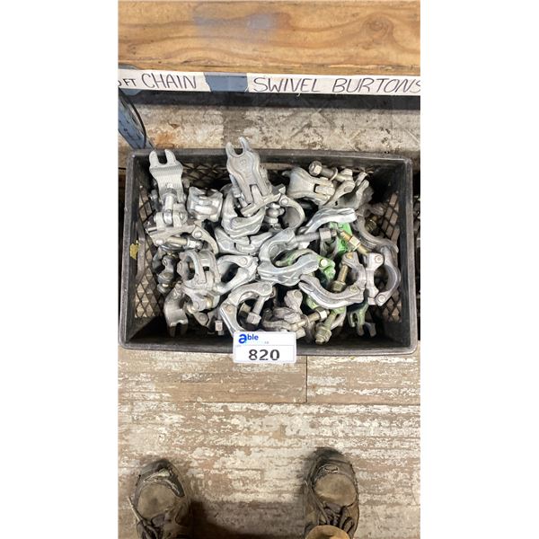 CRATE OF SWIVEL BURTONS *CRATE INCLUDED*