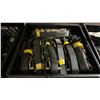 Image 2 : PLASTIC CRATE OF ASSORTED HOOK RATCHET STRAPS *CRATE INCLUDED*