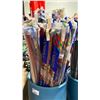 Image 2 : BARREL OF ASSORTED DIFFUSERS, HEAT SHIELDS, GELS & FILTERS *BARREL INCLUDED*