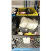Image 2 : SHELF OF ASSORTED CRATES OF COMMERCIAL PRODUCTION GAFFERS TAPE, DUCT TAPE, & PAPER TAPE *CRATES