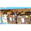 Image 2 : SHELF OF ASSORTED CRATES OF COMMERCIAL PRODUCTION PAINTS, CHEMICALS & CLEANING PRODUCTS *CRATES