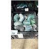 Image 2 : PLASTIC CRATE OF COMMERCIAL PRODUCTION KEE 90 DEGREE CONNECTORS *CRATE INCLUDED*
