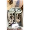 Image 2 : 2 PLANO FIELD BOXES WITH RIGGING HARDWARE INCLUDING 3/8" U BOLTS 5" & ASSORTED U BOLTS