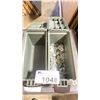 Image 2 : 2 PLANO FIELD BOXES WITH RIGGING HARDWARE INCLUDING 1/4" FENDER WASHERS & 1 EMPTY CONTAINER
