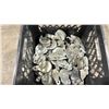Image 2 : CRATE OF 58 CAMPBELL CHAIN STEEL CABLE WIRE PULLEYS - 218KG *CRATE INCLUDED*