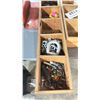 Image 2 : 2 WOODEN CRATES & 1 CRATE FULL OF MISCELLANEOUS HARDWARE *CRATES INCLUDED*