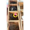 Image 3 : 2 WOODEN CRATES & 1 CRATE FULL OF MISCELLANEOUS HARDWARE *CRATES INCLUDED*