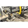 Image 2 : 4 WHEEL PNEUMATIC TIRE GRIP CART / WAGON WITH CONTENTS *CART INCLUDED*