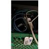 Image 2 : SHELF OF ASSORTED PRODUCTION POWER CABLES & MISCELLANEOUS ITEMS