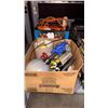 Image 2 : SHELF OF ASSORTED PRODUCTION TAPE, HARDWARE, TOOLS & MISCELLANEOUS ITEMS