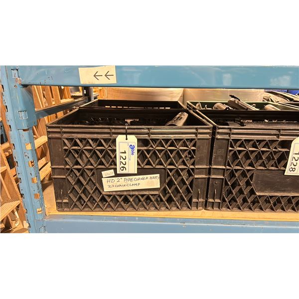 PLASTIC CRATE OF COMMERCIAL PRODUCTION SPEED CLIPS *CRATE INCLUDED*