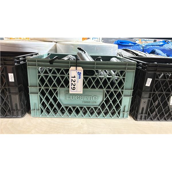 PLASTIC CRATE OF COMMERCIAL PRODUCTION SPEED CLIPS *CRATE INCLUDED*