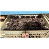 Image 2 : PLASTIC CRATE OF COMMERCIAL PRODUCTION SPEED CLIPS *CRATE INCLUDED*