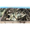Image 2 : PLASTIC CRATE OF ASSORTED PONY CLAMPS / MAGNETS *CRATE INCLUDED*