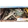 Image 2 : PLASTIC CRATE OF 3202 PONY CLAMPS *CRATE INCLUDED*